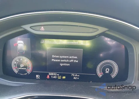 2020 Audi Q7 Prestige 55 Tfsi Quattro Tiptronic from USA, damaged, VIN WA1VXBF76LD012730